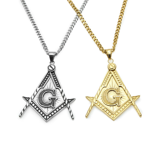 Freemasonry Icon Symbolic Pendant