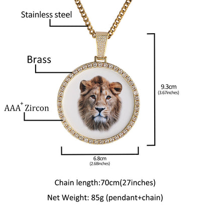 Multi-Size | Round Memorial Chain