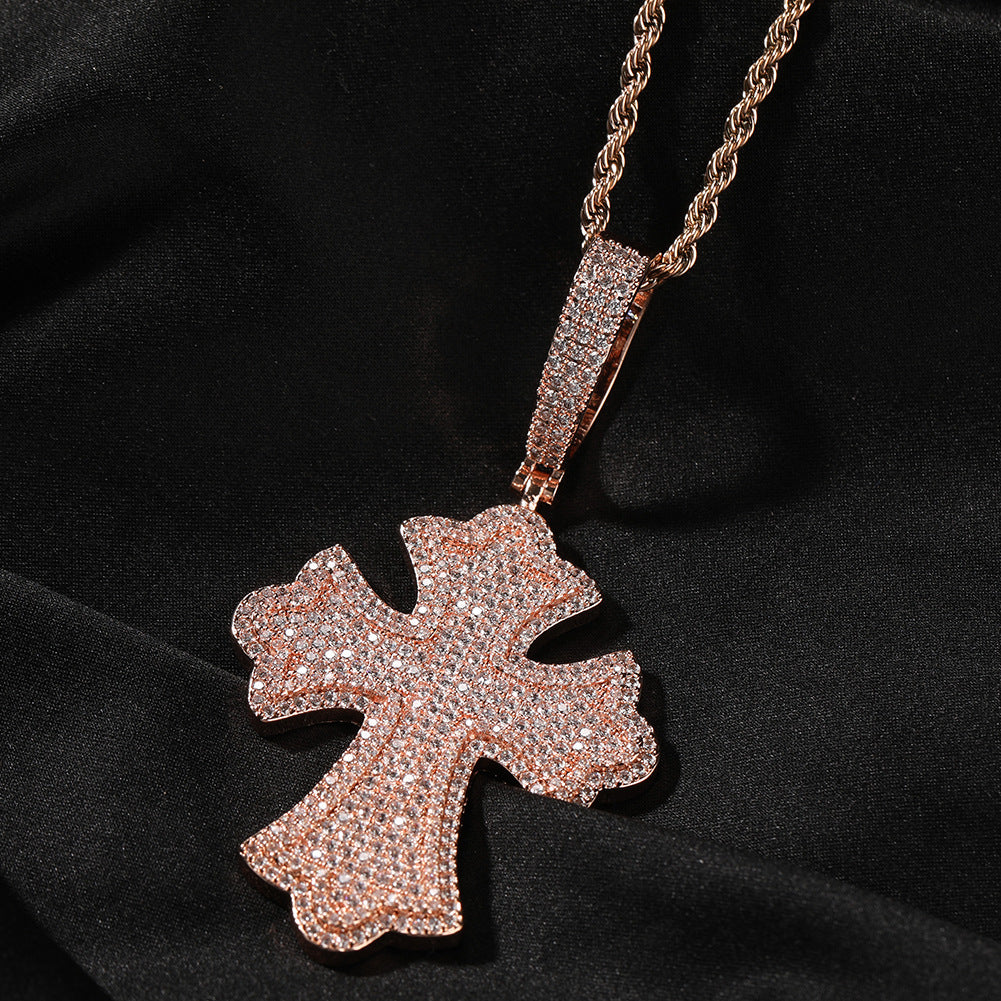 Flat Cloudy Sanit Cross