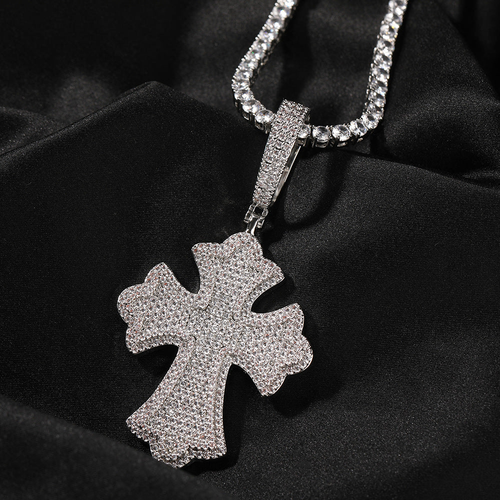 Flat Cloudy Sanit Cross