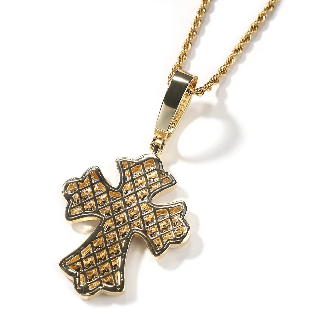 Flat Cloudy Sanit Cross