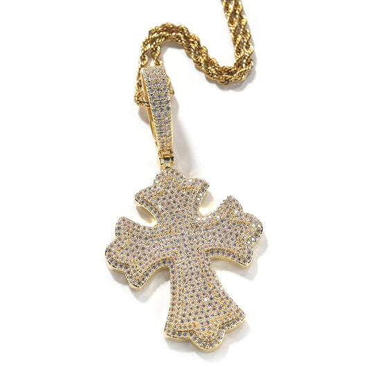 Flat Cloudy Sanit Cross
