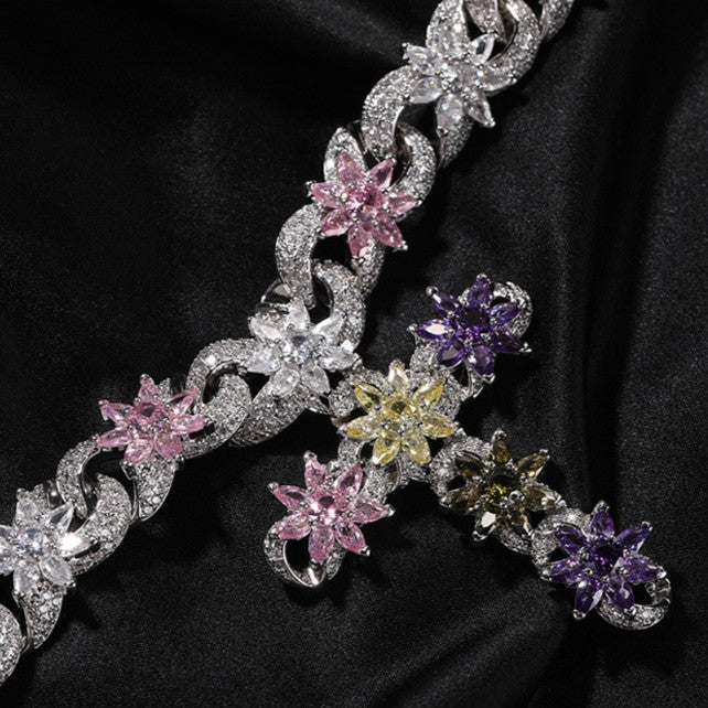 Iced Flower Cross