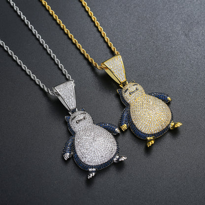 Pokemon Snorlax  カビゴン CZ Gem Pendant