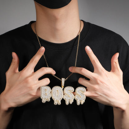 Tear Drop King Customized Letter