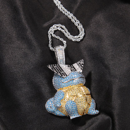 Pokemon Squirtle ゼニガメ CA Gem Pendant