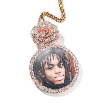 Large Rose Memorial Chain