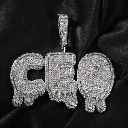 Tear Drop King Customized Letter