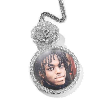 Large Rose Memorial Chain