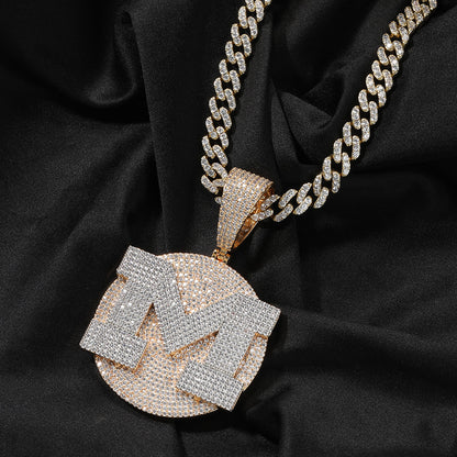 Large letters with rounded bases