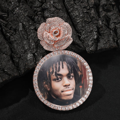 Large Rose Memorial Chain