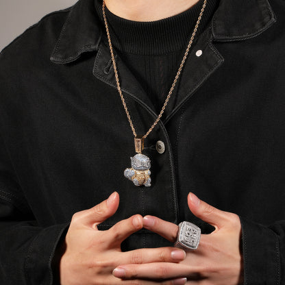 Pokemon Squirtle ゼニガメ CA Gem Pendant