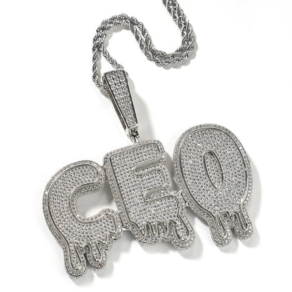 Tear Drop King Customized Letter