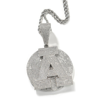 Large letters with rounded bases