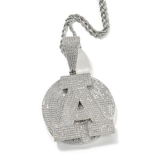 Large letters with rounded bases