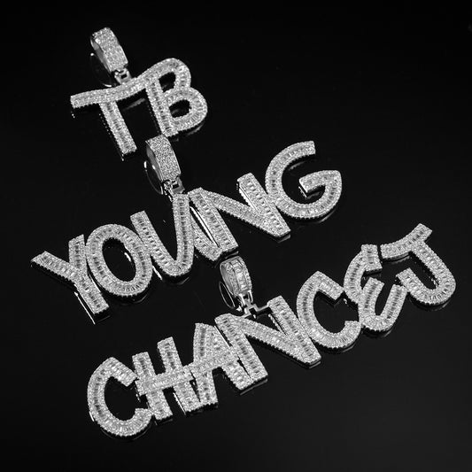 Cube Hard Style Customized Letter