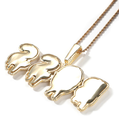 Tear Drop King Customized Letter